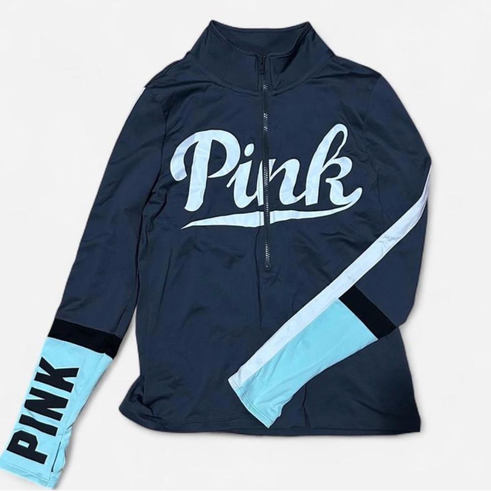 PINK Victoria's Secret Jacket - Black and Blue